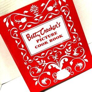 Betty Crocker's Picture Cook Book Original 1950 Edition Reprint Spiral Hardcover